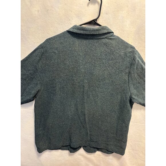 Eileen Fisher Womens Blazer Size 2 Gray Rayon Silk Wool Blend - Picture 9 of 10